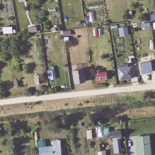 Vaizdas iš viršaus: Ąžuolų g. 33, Daukniškiai