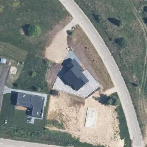 Vaizdas iš viršaus: Krivulės g. 1, Alytus