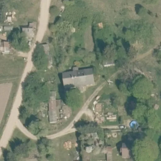 Vaizdas iš viršaus: Kampinė g. 10, Kiškėnai