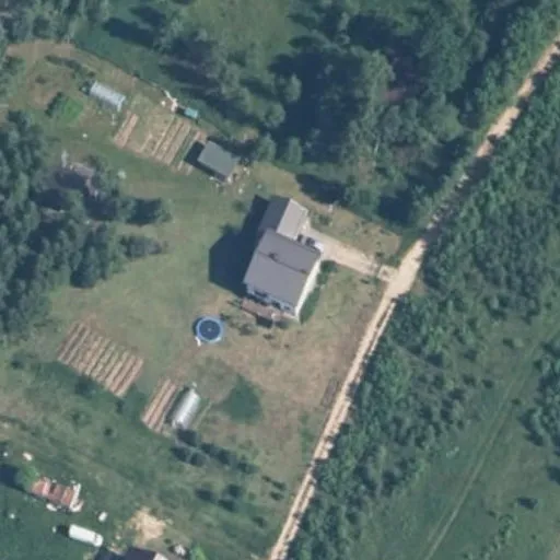 Vaizdas iš viršaus: Kasmiškių g. 45, Kasmiškės