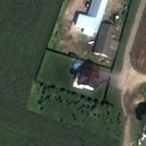 Vaizdas iš viršaus: Sodų g. 55, Eišiškės