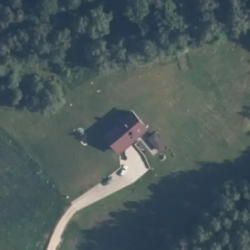 Vaizdas iš viršaus: Pamiškės g. 5A, Asiūklė
