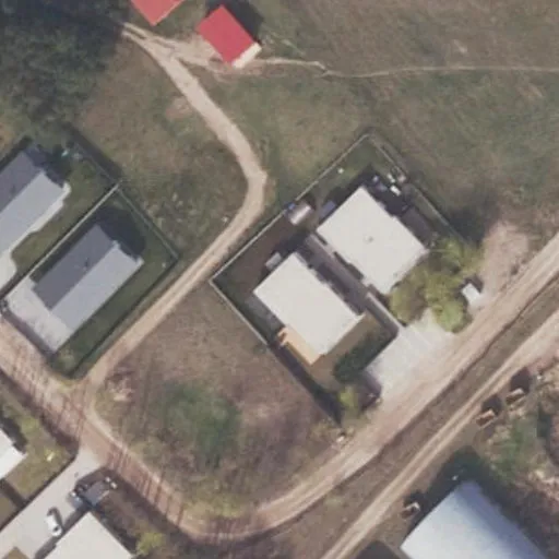 Vaizdas iš viršaus: Rugio g. 1B, Domeikava