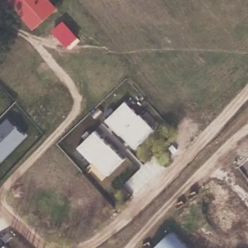 Vaizdas iš viršaus: Rugio g. 1A, Domeikava