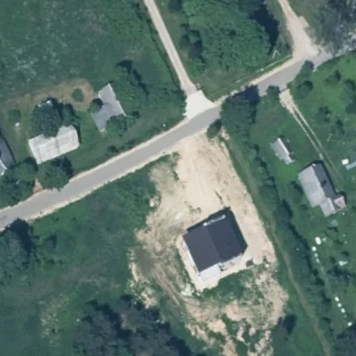 Vaizdas iš viršaus: Beržų g. 53, Beržiškės