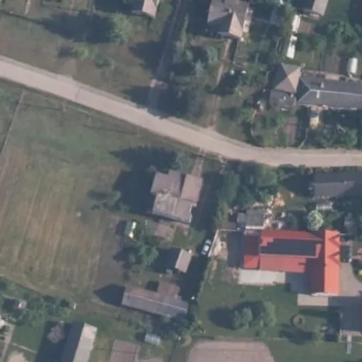 Vaizdas iš viršaus: Naujoji g. 1, Raudonė