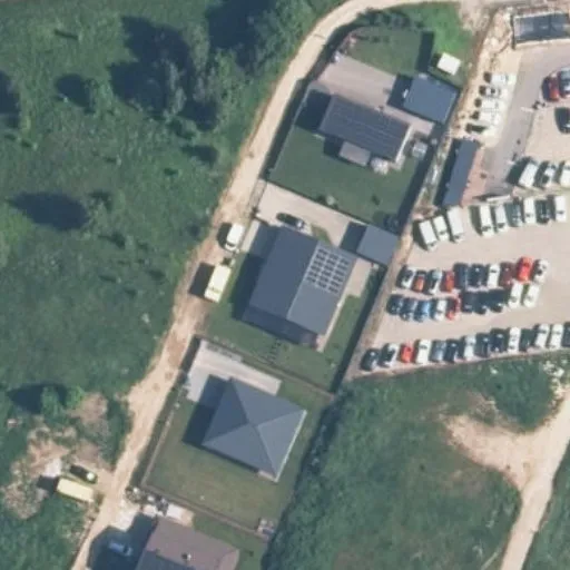 Vaizdas iš viršaus: Senasis Ukmergės kel. 238, Aukštieji Rusokai