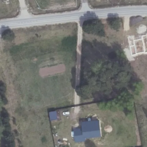 Vaizdas iš viršaus: Pramonės g. 17, Meškoniai