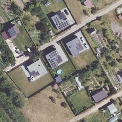 Vaizdas iš viršaus: Rožių g. 14, Bernatoniai