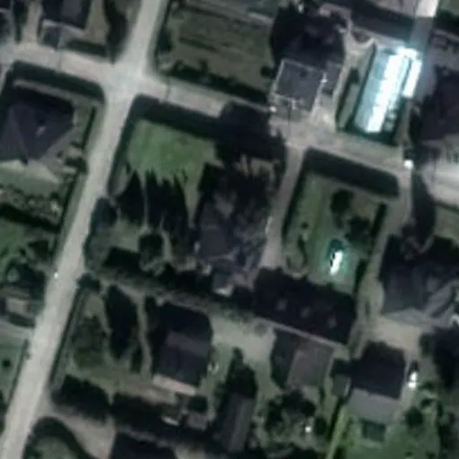 Vaizdas iš viršaus: Nepriklausomybės g. 40, Kybartai