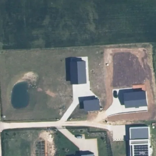 Vaizdas iš viršaus: Upelio g. 18, Skernė