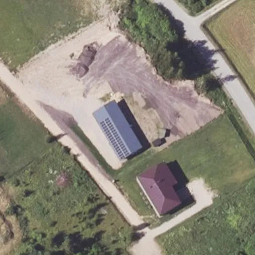 Vaizdas iš viršaus: Bajorų g. 8, Liudiškiai