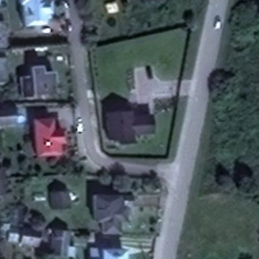 Vaizdas iš viršaus: Krantinės g. 33, Šalčininkai