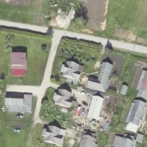 Vaizdas iš viršaus: Taurynės g. 13, Raguva