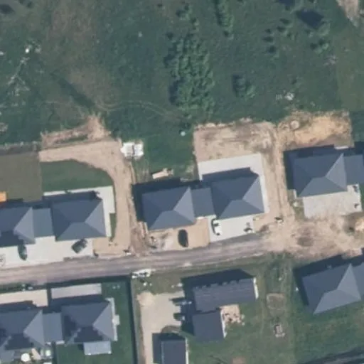 Vaizdas iš viršaus: Paparčių g. 5B, Mickūnai