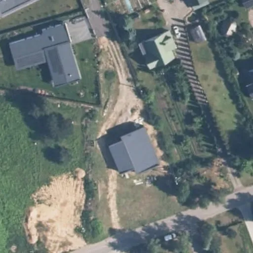 Vaizdas iš viršaus: Žalioji g. 66, Didžioji Riešė