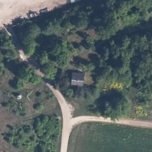 Vaizdas iš viršaus: Sandėlių g. 3, Birsčiai