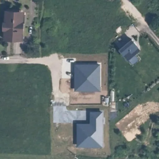Vaizdas iš viršaus: Gėlių g. 25, Grigaičiai