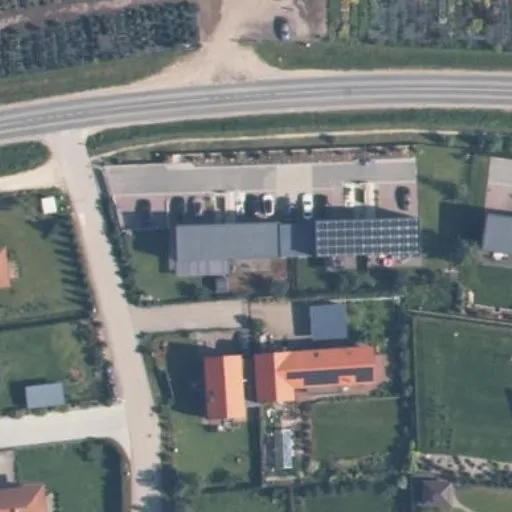 Vaizdas iš viršaus: Bendorių kel. 4B, Žemieji Rusokai