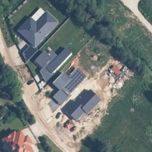 Vaizdas iš viršaus: Perkūno g. 66, Antežeriai