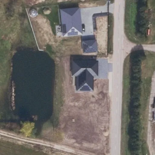 Vaizdas iš viršaus: Gėlių g. 132, Tabariškiai