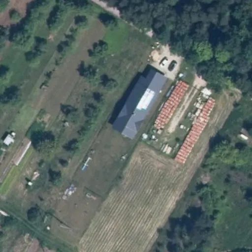 Vaizdas iš viršaus: Krantinės g. 2, Baltoji Vokė