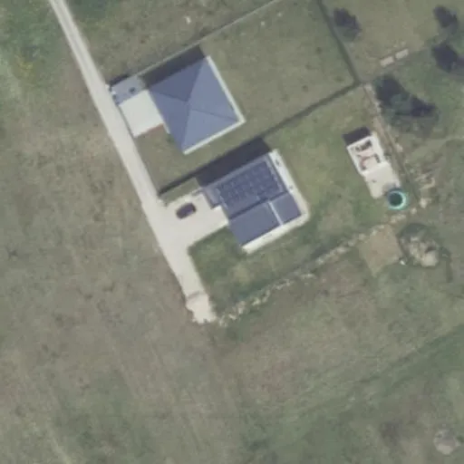 Vaizdas iš viršaus: Saulės g. 10, Spanėnai