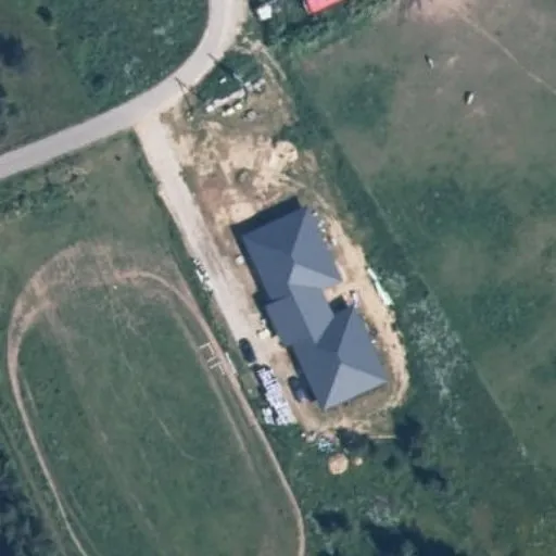 Vaizdas iš viršaus: Beržų g. 16, Rubežius