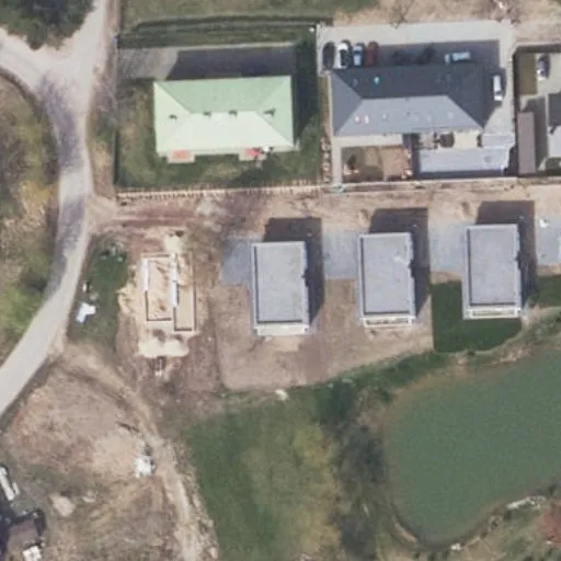 Vaizdas iš viršaus: Baldininkų g. 7, Karmėlava