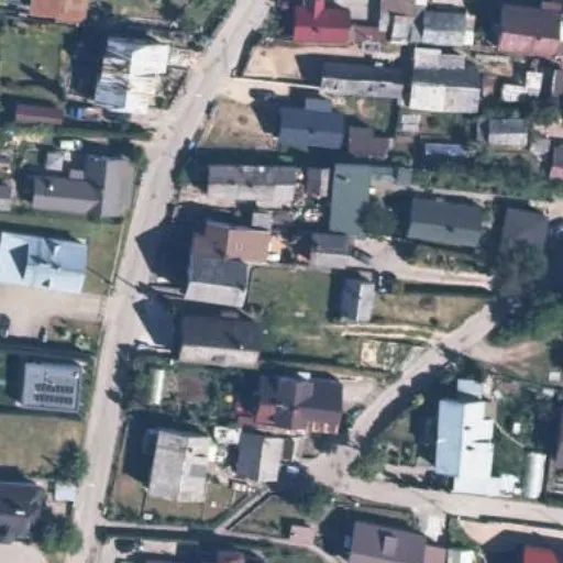 Vaizdas iš viršaus: Aukštoji g. 13A, Alytus