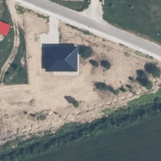Vaizdas iš viršaus: Užupio g. 65, Mickūnai