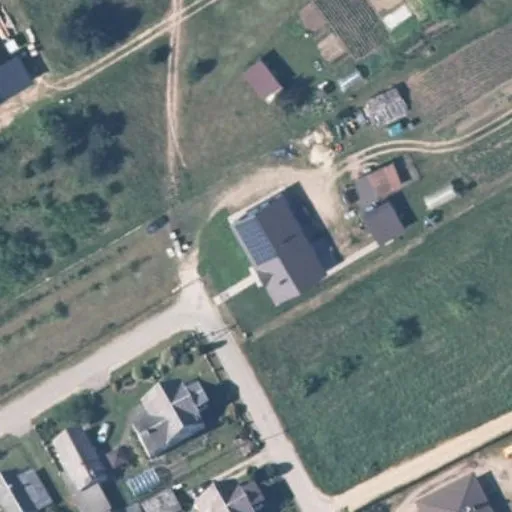 Vaizdas iš viršaus: Mokyklos g. 36, Senoji Varėna