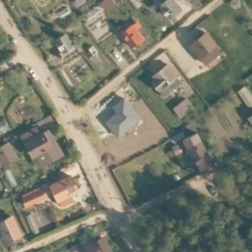 Vaizdas iš viršaus: Krašto g. 1, Dercekliai