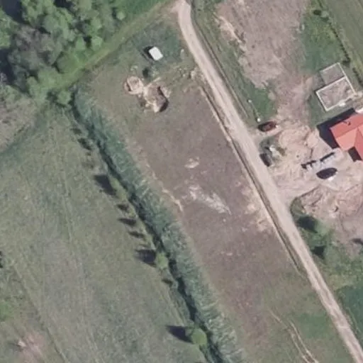 Vaizdas iš viršaus: Žibučių g. 1, Akmeniškės
