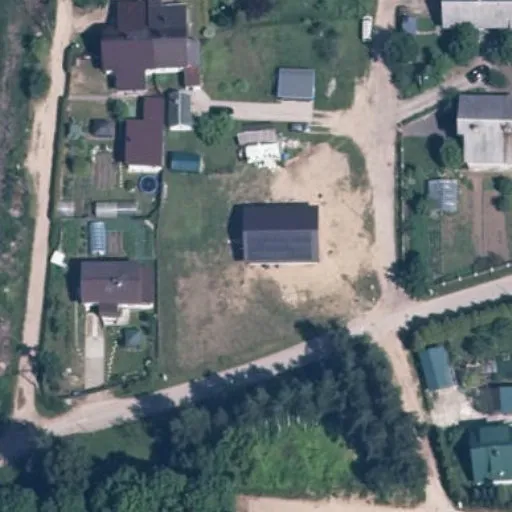Vaizdas iš viršaus: Tolimoji g. 1B, Lentvaris