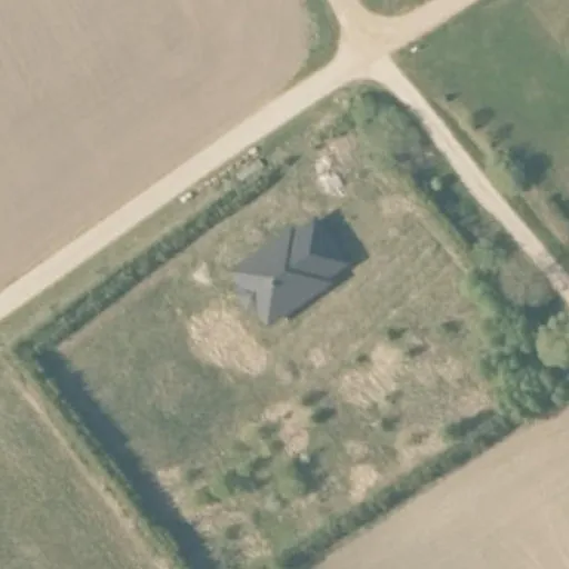 Vaizdas iš viršaus: Žvirblynės g. 3, Triušiai