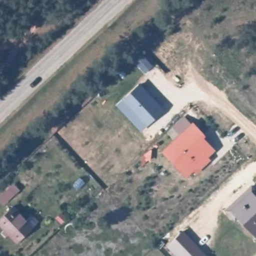 Vaizdas iš viršaus: Grūdos g. 22, Varėna