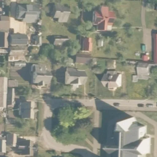Vaizdas iš viršaus: Bažnyčios a. 9, Ignalina