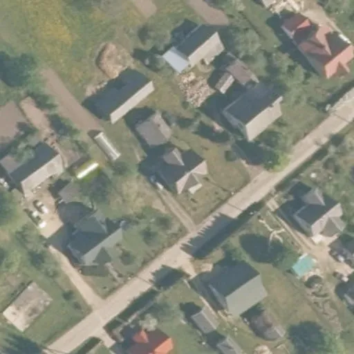 Vaizdas iš viršaus: Aušros g. 9, Vidiškės