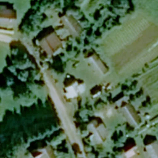Vaizdas iš viršaus: Ąžuolijos g. 31, Tverečius