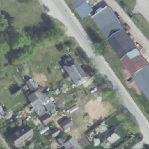 Vaizdas iš viršaus: Fabriko g. 18, Jonava