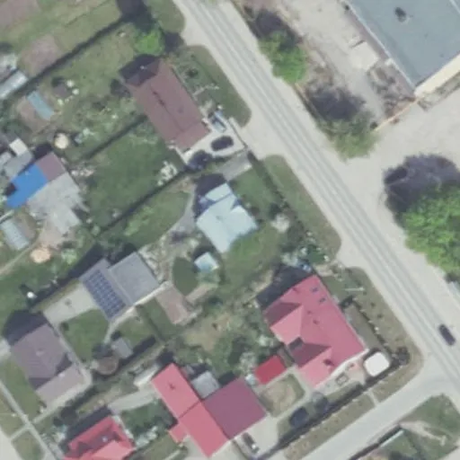Vaizdas iš viršaus: Fabriko g. 40, Jonava