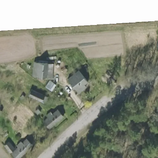 Vaizdas iš viršaus: Aušros g. 45, Žagarė