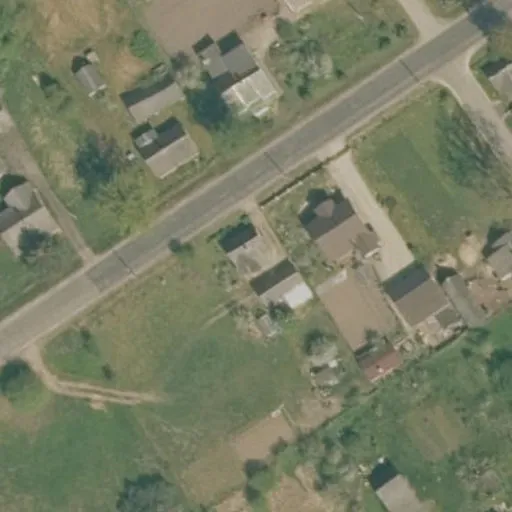 Vaizdas iš viršaus: S. Daukanto g. 121, Žagarė