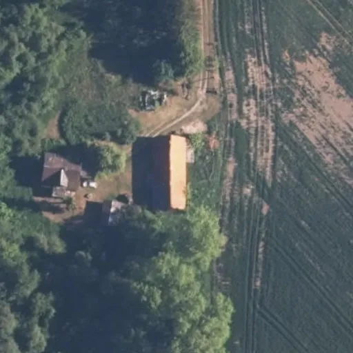 Vaizdas iš viršaus: Dvaro g. 13, Suvalkėliai