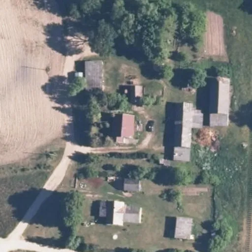 Vaizdas iš viršaus: Gėlių g. 15, Girkantai