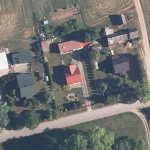 Vaizdas iš viršaus: Dvaro g. 24, Suvalkėliai