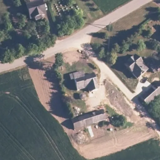 Vaizdas iš viršaus: Dvaro g. 15, Suvalkėliai