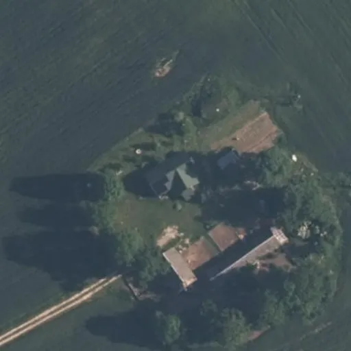 Vaizdas iš viršaus: Kalnių g. 2, Senoji Radiškė