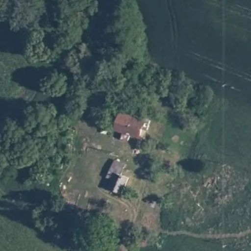 Vaizdas iš viršaus: Trakėnų g. 2, Rūdninkai